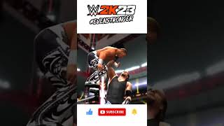 WWE 2K23 SHAWN MICHAELS CARRER GOT END WITH THIS MOVE 🔥❤️ #shorts #ytshorts #wwe2k23shorts