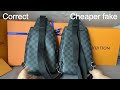 real vs fake louis vuitton sling avenue bag comparison n41719