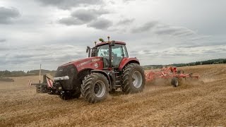 Déchaumage 2016 | Case IH Magnum 315 \u0026 Kuhn Cultimer