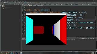 Java pseudo 3D raycast engine
