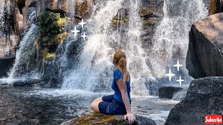 Mesnaelva (the Mesna river) 2022 - walk along the waterfalls in Lillehammer, Norway