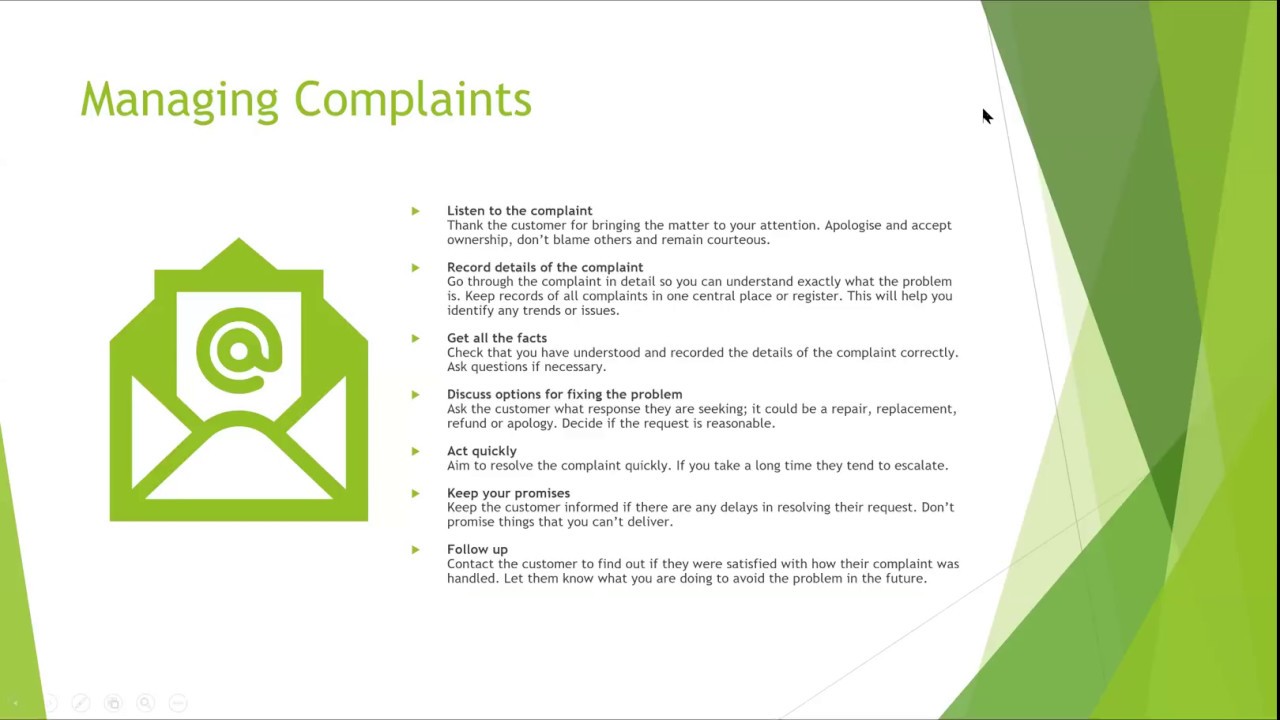 Managing Customer Complaints In The Energy Market - YouTube