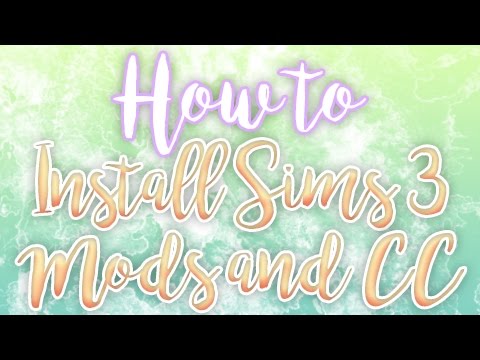 How to Install Mods & Custom Content into The Sims 3! How to Install Mods & Custom Content into The Sims 3!
