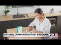 At-home coronavirus test program revealed