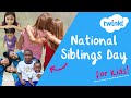 👨‍👩‍👧‍👦 National Siblings Day For Kids | 10 April | Famous Siblings | Twinkl Usa