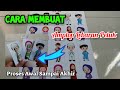 Cara Membuat Amplop Lebaran Peluk