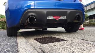 BRZ ZC6 BE FREE マフラー EXHAUST 加速音