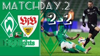 SV Werder Bremen vs VfB Stuttgart 2.Spieltag - Highlights - Bundesliga 2022-2023