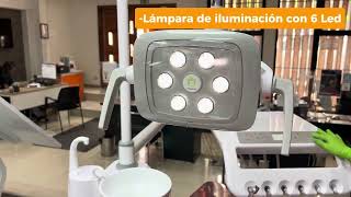 Sillón Dental A001 con taburete Appledental (caja interna) #SIL4239