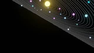50 Planet Solar System created with Blender Python