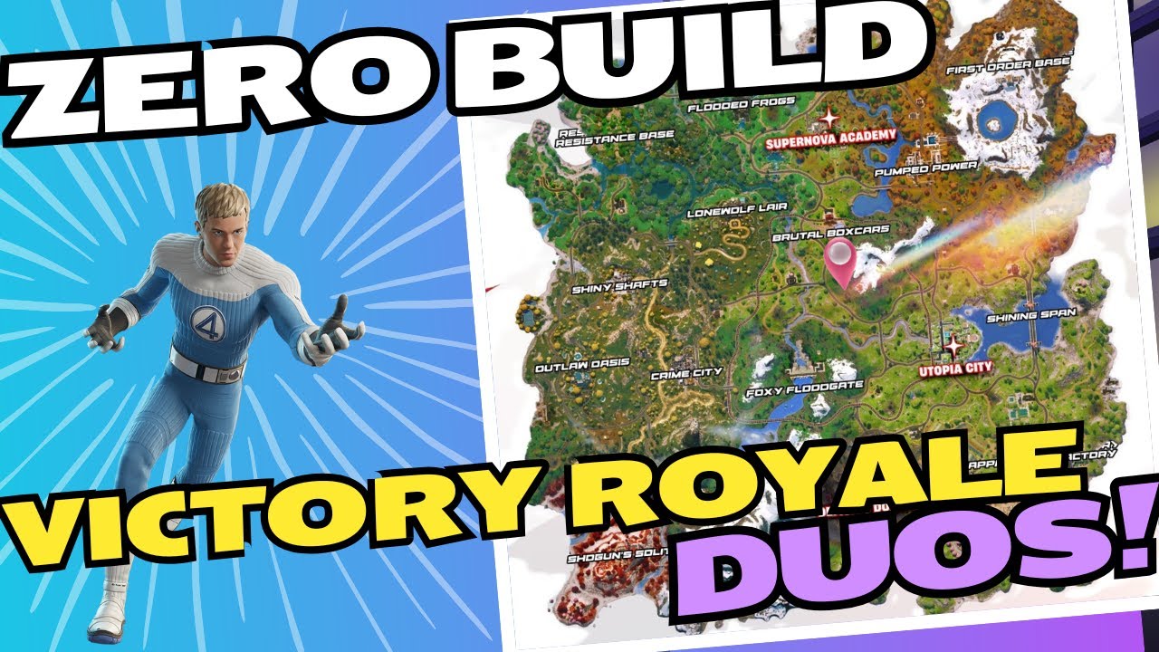 Fortnite Zero Build Victory Royale Duos Youtube