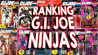 Ranking All GI Joe Ninjas