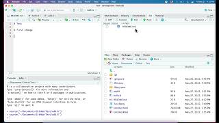 Week 2: Git discard changes with RStudio and shell