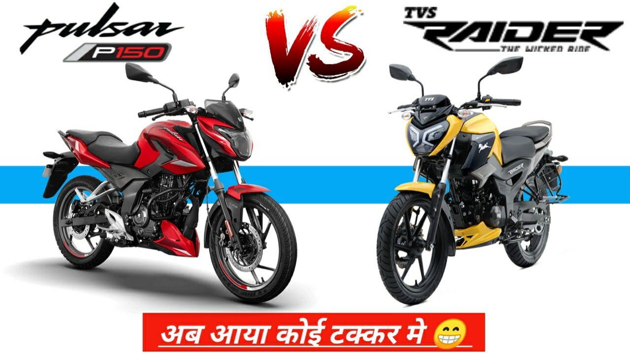 Bajaj Pulsar P150 Vs Tvs Raider 125 | Best Bike? 💥| Mileage | Top Speed ...