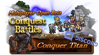 [FFRK] HOW TO NOT CONQUER TITAN! ft. NeuroSephiroth | Multiplayer (XIV) Event [Ultimate + Titan] ☆☆☆