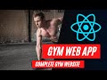 Build a Modern Gym Web App | React Website Tutorial | React Course For Beginners
