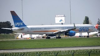 Arkia Boeing 757-3E7 Takeoff From Belgrade Airport