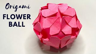 Origami Flower Ball | Kusudama Ball