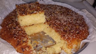 #بسبوسة  السبع كاسات على طريقتي😋 وصفة سهلة ولذيذة وبتنفع نعملا تحلاية بشهر#رمضان #تصويري #food