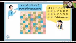 บทเรียนออนไลน์ เรื่อง จำนวนเฉพาะ ตัวประกอบเฉพาะ คณิตศาสตร์ ป.6