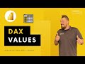 DAX VALUES [DAX Virtual Table Series - Ep. 1]