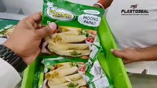 Flow Wrapping Machine for Papad Packing | High Speed Packaging | Papad Packing Made Easy #pappadam