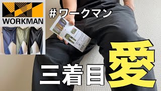 【ワークマン】ブラック購入三着目/愛してやまない夏パンツ/MOVE ACTIVE ICE ストレッチパンツ