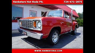 1978 DODGE LIL RED EXPRESS TRUCK