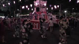 東京おけさ Tokyo Okesa　2022年新宿中央公園盆踊り３０　Shinjuku Central Park Bon Dance Festival30　東京都新宿区