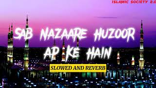 Sab Nazaare Huzoor Apke Hain | Slowed and Reverb Kalam | Hanif Qamar Abadi | Islamic Society 2.0