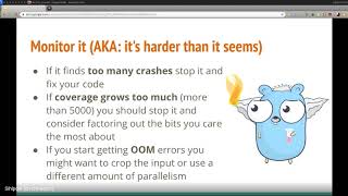 Zurich Go Meetup: Go-Fuzz: Practical Fuzzing with Go