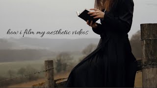 How I Film Aesthetic Cottagecore Videos By Myself  | Slow Living Lifestyle | Silent Cinematic Vlog