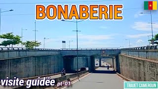 (Douala - Cameroun) Quartier Bonabéri : Visite guidée (Partie 01)  - Trajet Cameroun