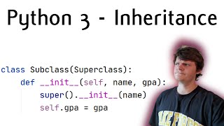 Python 3 Tutorial - Inheritance (Multilevel Inheritance, Multiple Inheritance)
