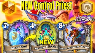 New Best Control Priest Deck TO Craft Is Now Even Better At The Great Dark Beyond | Hearthstone