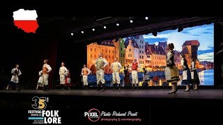 La Pologne  35 eme Festival mondial du Folklore de Saint Ghislain HD