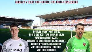 Episode 72 – Burnley V West Ham United| Pre-Match Discussion