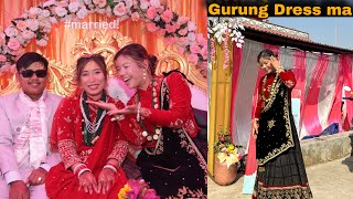 GURUNG FAMILY KO WEDDING!😍KHUTTA DUKHNE GARI NACHIYO HAI💃