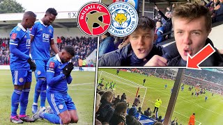 SCENES As Kelechi Iheanacho SENDS Leicester Into Round 5! Walsall 0-1 Leicester City | Matchday Vlog