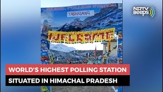 Watch: World's Highest Polling Station Is In Himachal With 52 Voters