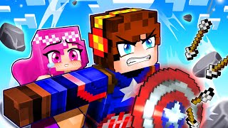 FIREY Becoming Captain America in Minecraft !