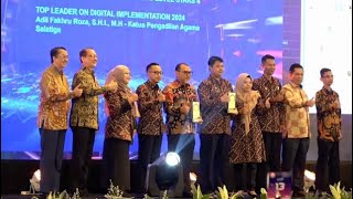 Penyerahan Awards Top Digital Awards Tahun 2024