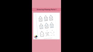 Drawing Missing Parts Printable #chanafavors