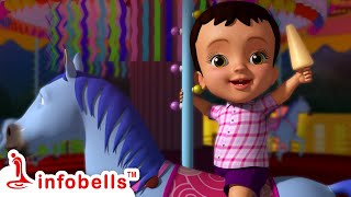 Chitti Aur  Pappu Gaye Hain Mele | Hindi Rhymes for Children | Infobells