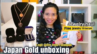 JEWELRY unboxing / JAPAN gold unboxing(K18 Gold) / Jewelry haul /Fine jewelry /Jewelry vlog/Analy MC