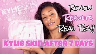 KYLIE SKIN COLLECTION REVIEW, RESULTS, & REAL TEA!! | Zshakira