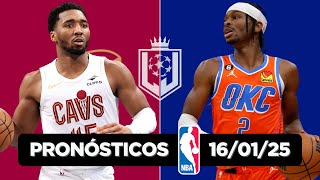 🔥PRONÓSTICOS DE NBA PARA HOY 16 DE ENERO | PARLEY GRATIS🔥