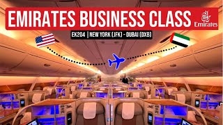 What is the Emirates a380 Business Class Experience ACTUALLY Like?? (JFK-DXB)