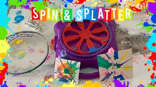 Spin \u0026 Splatter Paint Machine | Create Your Own Art