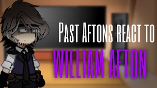 Past Aftons react to Future // William afton // My Au! // Gacha Fnaf // Afton family 4/4